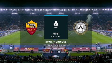 roma vs udinese full match replay